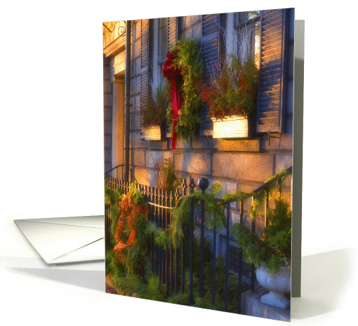 Boston Doorstep-Holiday card (967247)