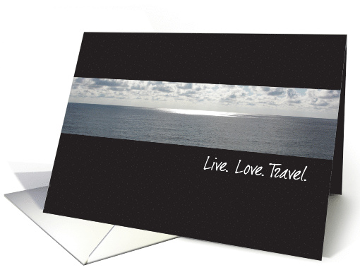 Live. Love. Travel card (815960)