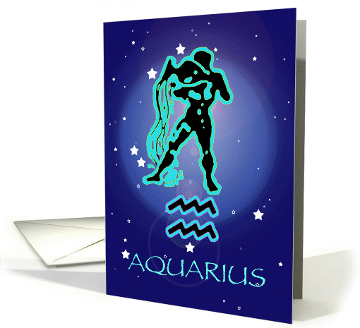 Aquarius - Water Bearer - Zodiac - Astrology - January -... (847634)