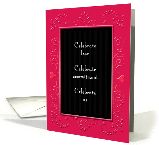 Celebrate Love, Old Fashioned Anniversary card (1020341)