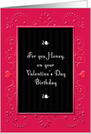 Husband Birthday on Valentine’s Day, Celebrating Love & You card