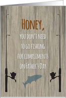 Husband Father’s Day, Fishing for Compliments card