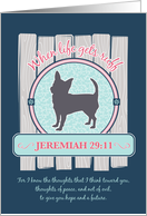 Chihuahua, Life Gets Ruff - Thinking of You, Scripture card