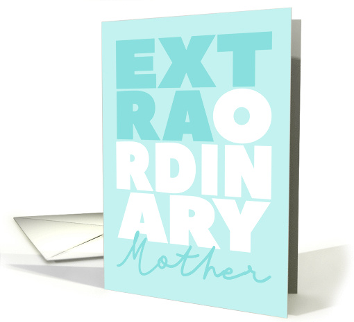Extraordinary Mother's Day card (1566924)