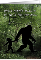 Bigfoot Dad Father's...