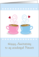 Parents Anniversary, Whole Latte Love, Card