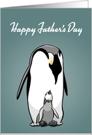 Father’s Day, Thanks for Being There, Penguins Card