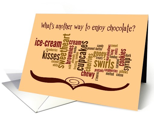 National Chocolate Day - How Many Different Ways card (827985)