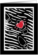 Doormat Heart card