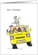 Bon Voyage - Have a good holiday/trip in England/UK! card