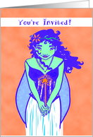 Fairy Kid Birthday - Invitation card