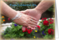 Happy Grandparents Day Holding Hands card