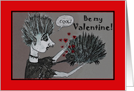 Be my Valentine! - Punkypine card