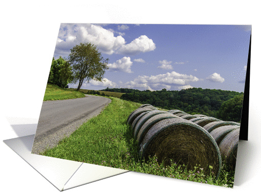 Rural Road in Pennsylvania card (1343374)