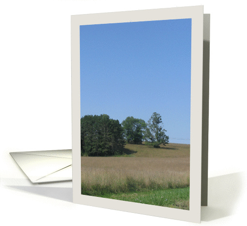 Rural Pennsylvania Landscape card (859224)