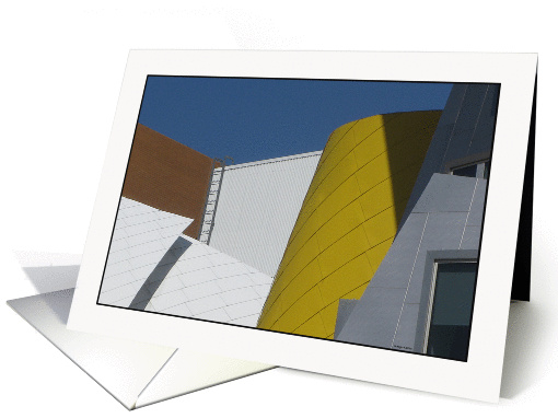 Avant Garde Architecture- Painted Metal at MIT Stata Center card