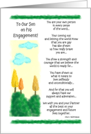 To Our Son - Engagement Gay card
