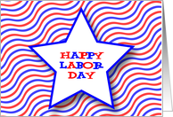 Happy Labor Day Big Star card