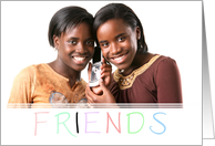 Friends Photo Card