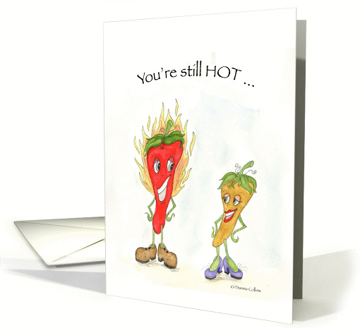 Birthday for Him, hot pepper card (836731)
