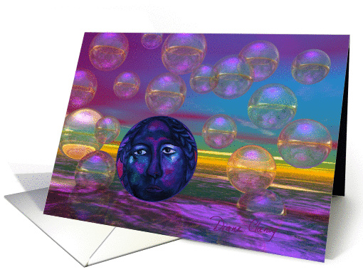 Compassion  Violet and Gold Awareness card (854315)