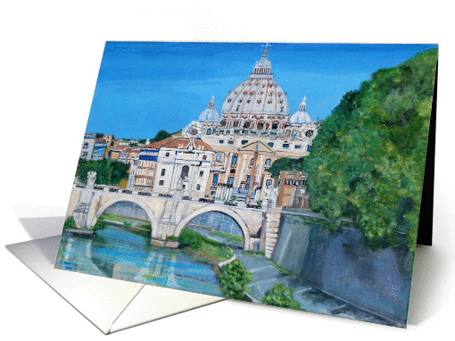 View of the Vatican City, Rome card (963311)