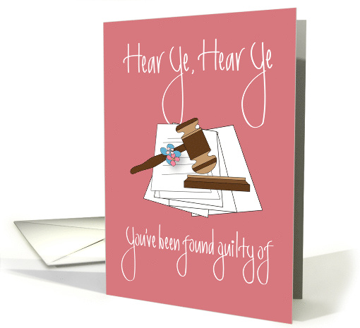 Hand Lettered Legal Assistant / Paralegal Day Mallet Hear... (1248108)