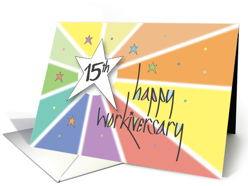 Employee 15th Year Work Anniversary 15 Years of Service... (1315992)