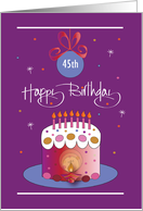 Birthday on Diwali with Birthday Cake, Clay Pot and Custom Age card