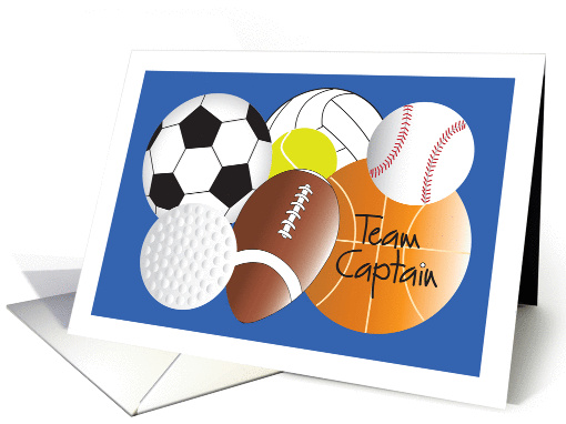 Congratulations School Sports Captain, Sports Balls for... (1389264)