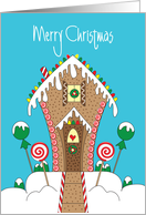 Christmas with Gingerbread Kids, Sweet Christmas card