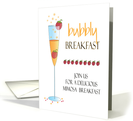 Breakfast Invitation to Bubbly Breakfast with Mimosas and... (1439136)