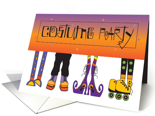 Invitation to Halloween Costume Party Monster, Frank and... (1484730)