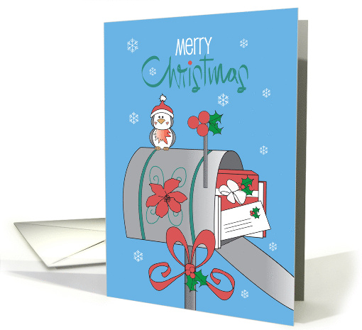 Hand Lettered Christmas from Letter Carrier with... (1503730)