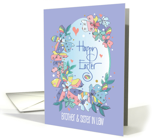 Hand Lettered Easter for Brother and Sister in Law Floral... (1514518)