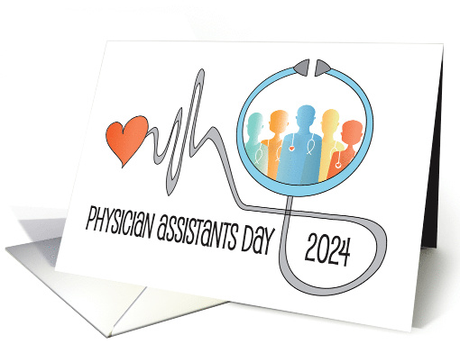 Physician Assistants Day 2024 Stethoscope Heart and... (1642846)