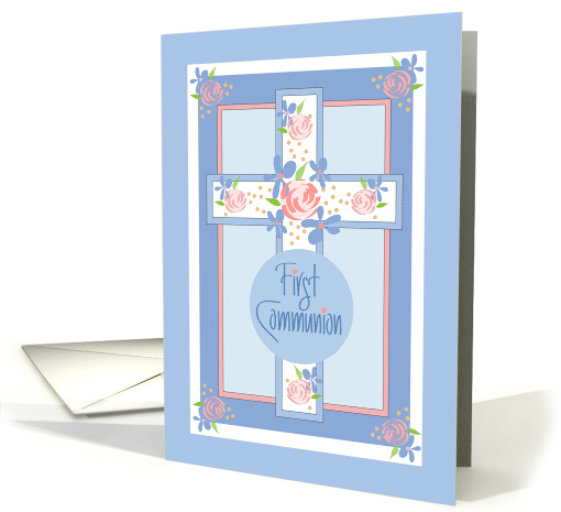 Hand Lettered First Holy Communion Congratulations for... (1651686)