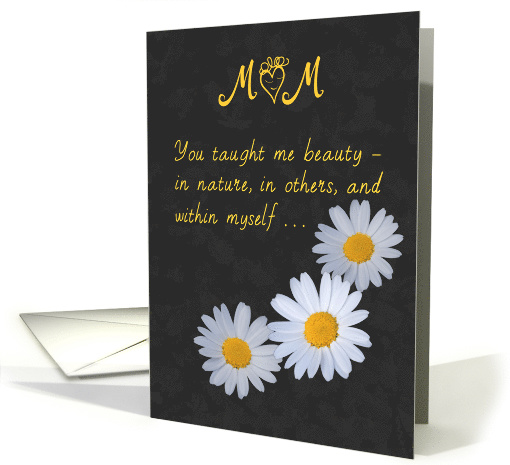 Daisies for Mom on Mothers Day card (1369842)