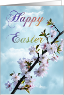 Happy Easter Spring Blossom card
