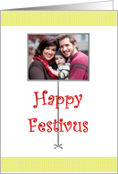 Photocard Happy Festivus Festivus Pole card