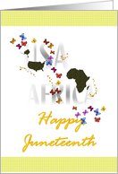 Celebrate Juneteenth We Are All Equal card