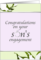Engagement Congratulations For Other Parents’ Son Engagement Ring card