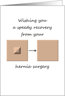 Get Well Post Hernia Surgery card