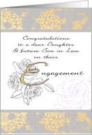 Engagement Congratulations to Daughter and Future Son in Law card