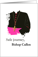 Custom Bon Voyage For Bishop Partial Profile Of Bishop’s Attire card