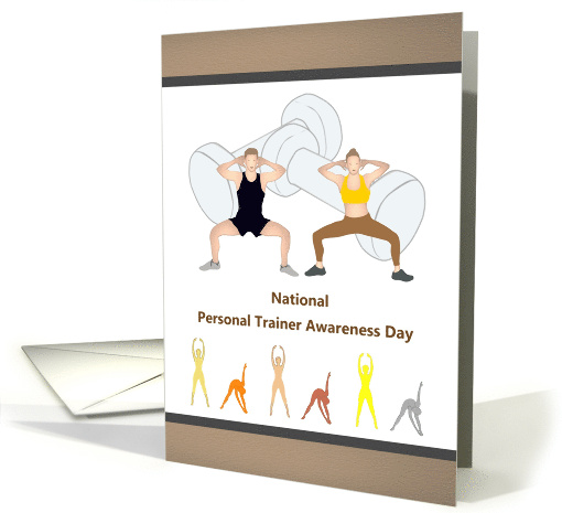 National Personal Trainer Awareness Day People in Training card