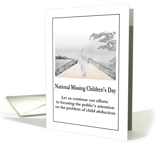 National Missing Children's Day, focus on problem of... (1478240)
