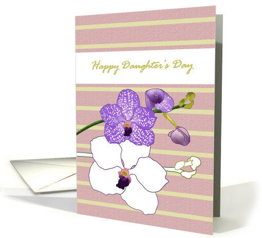 Daughter's Day for Granddaughter Spray of Orchids card (1532174)