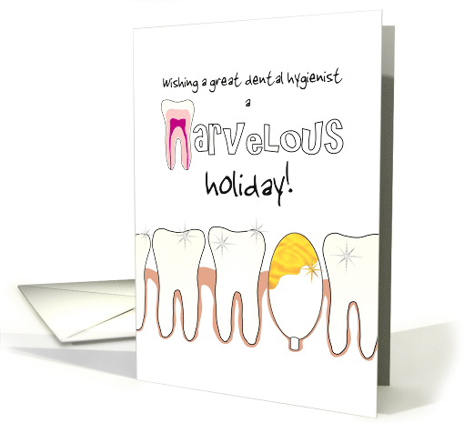 Christmas for Dental Hygienist, Teeth and Bauble with... (1550510)