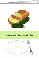 National Zucchini Bread Day Crumbs It’s Delicious card